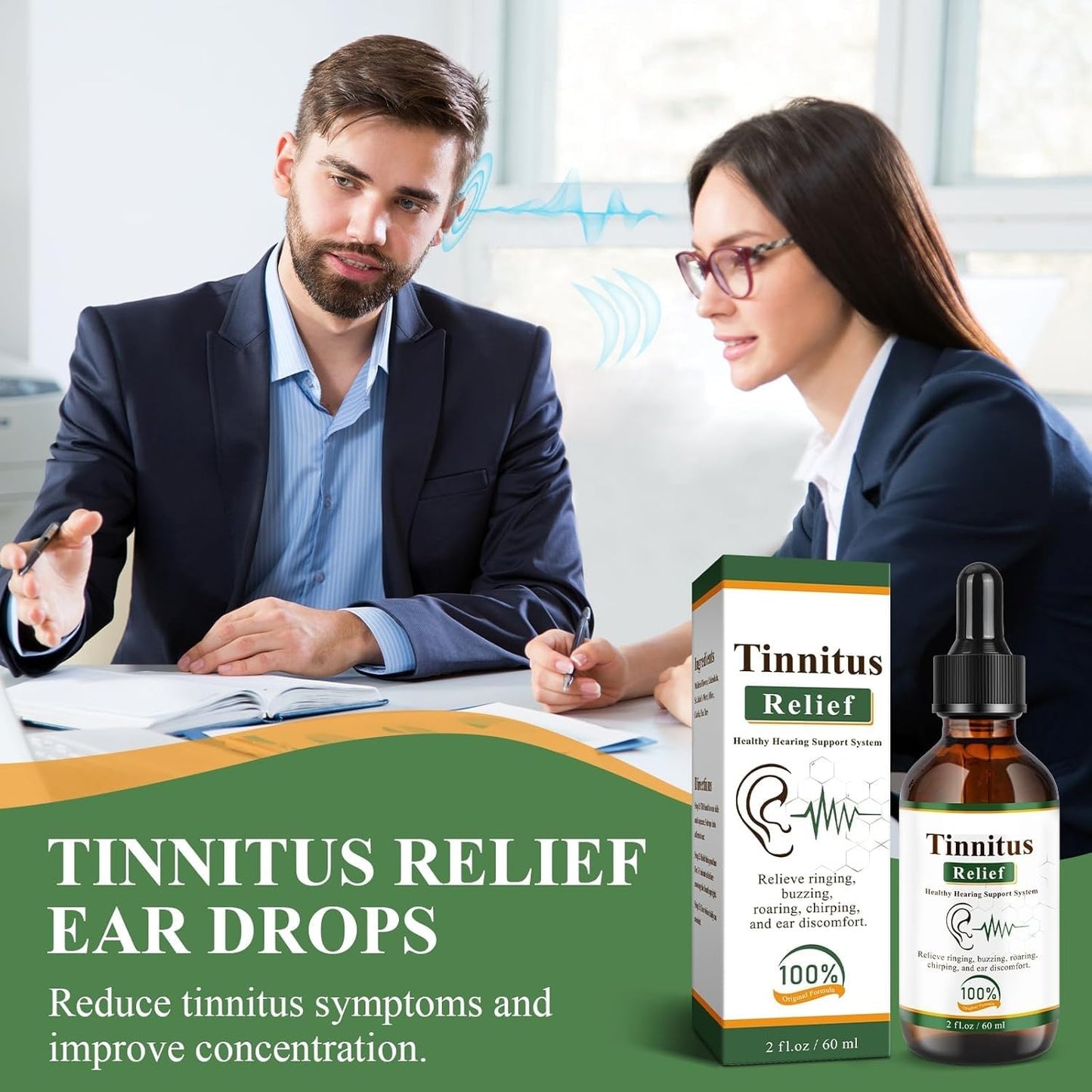 Tinnitus Relief Drops (کان کےتمام مسائل کےلیے) || SUMMER SALE