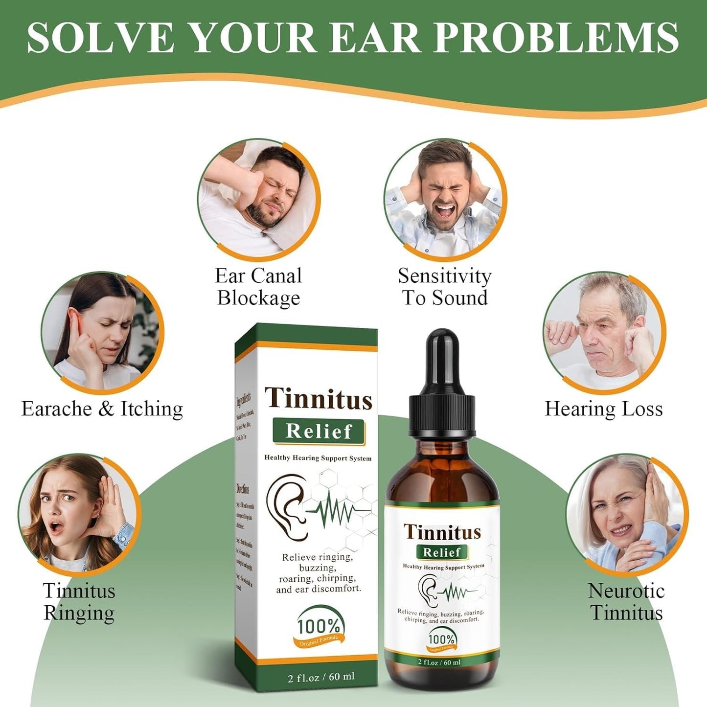 Tinnitus Relief Drops (کان کےتمام مسائل کےلیے) || SUMMER SALE