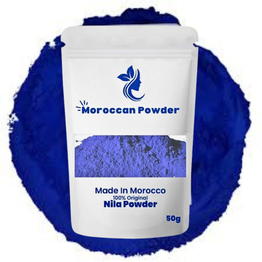 Moroccan Blue Nila Skin Whitening Powder